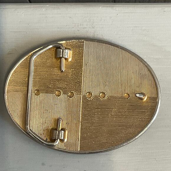 Vintage Chrysler Belt Buckle Automobile Retro Car Memorabilia Autogear - Picture 4 of 4